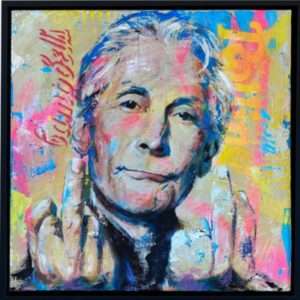 Charlie Watts - Middle finger